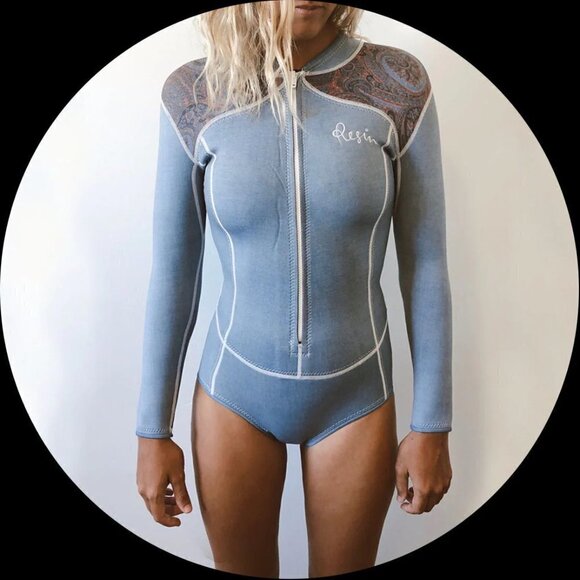 NWT URBN RESIN Vestal NEOPRENE Surf Wetsuit New Sold Out Size M / L Swim Surfing - Picture 2 of 10